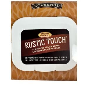 Melaleuca EcoSense Rustic Touch Furniture Polish Wipes-Pack of 24 Wipes-New!